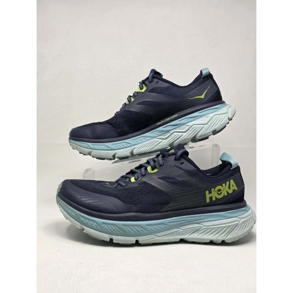 Hoka One One Stinson ATR 6 Shoes Womens Size Blue Running Shoes 1110507 OSBG